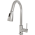 Ackland FlowCurve 1-1/2" 1.8 GPM Single Hole Touch-Activated Kitchen Faucet Chrome