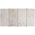 Ackland Marzana 6" x 12" Rectangle Exterior Paver Tile - Tumbled Travertine Visual - Sold by Pallet (170 SF/Pallet) Dune