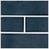 Ackland 4" x 12" Ceramic Solid Wall Tile - Glossy Visual - Sold by Carton (5 SF/Carton) Azura Mist