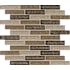 Ackland 12" x 12" Glass Brick Wall Mosaic Tile - Glossy and Textured Visual - Sold by Carton (10 SF/Carton) Adela Roast