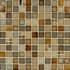 Ackland 12" x 12" Glass and Metal Brick Mosaic Tile - Tumbled Visual - Sold by Carton (10 SF/Carton) Urban District