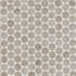 Ackland 11" x 11" Porcelain Penny Floor and Wall Mosaic Tile - Matte Visual - Sold by Carton (14.85 SF/Carton) Calico