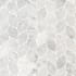 Ackland 12" x 13" Marble Leaf Wall Mosaic Tile - Honed Visual - Sold by Carton (10.8 SF/Carton) Carrara White