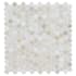 Ackland 12" x 12" Marble Geometric Wall Mosaic Tile - Honed Visual - Sold by Carton (10 SF/Carton) Selene Oro