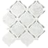 Ackland 10" x 11" Marble Arabesque/Baroque Wall Mosaic Tile - Polished Visual - Sold by Carton (7.8 SF/Carton) Valencia