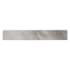 Ackland Ardena 24" x 4" Polished Porcelain Grout or Thin-Set Tile Bullnose - Sold by Carton (20 LF/Carton) Mist Nero