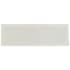 Ackland Metrola 12" x 4" Glossy Ceramic Grout or Thin-Set Tile Bullnose - Sold by Carton (1 LF/Carton) Ashen