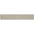 Ackland Windsor 18" x 3" Polished Porcelain Grout or Thin-Set Tile Bullnose - Sold by Piece(1.5 LF/Piece) Cream
