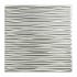 ACP Fasade - 24" X 24" Faux Tin Ceiling Tiles - (5 Pack) - 20 Sq Ft - Dunes Horiztonal Waves Brushed Aluminum
