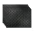 ACP Fasade 18" x 24 Quilted Vinyl Wall Tile - Sold by Carton (15 SF/Carton) Brushed Onyx