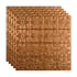 ACP Fasade - 24" x 24" Traditional Style Vinyl Lay In Ceiling Tile Panels - Pack of 5 (20 SF/Pack) Antique Bronze