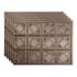 ACP Fasade - Pack of (5) 18" x 24" Square Wall Tile - Polished Visual - Sold by Carton (15 SF/Carton) Argent Bronze