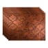 ACP Fasade - Pack of (5) 18" x 24" Specialty Wall Tile - Polished Visual - Sold by Carton (15 SF/Carton) Moonstone Copper