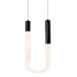 AFX Adel 4" Wide Mini Pendant Black
