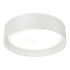 AFX Ally 16" Wide LED Flush Mount Drum Ceiling Fixture White