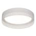 AFX Ash Single Light 16" Wide Integrated LED Flush Mount Drum Ceiling Fixture White