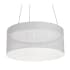 AFX Ash Single Light 20" Wide LED Pendant White