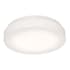 AFX Cirrus 14" Wide LED Flush Mount Bowl Ceiling Fixture White / White