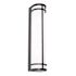 AFX Crain 24" Tall Outdoor Wall Sconce Black