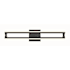AFX Cass 4 Light 24" Wide LED Bath Bar - ADA Black