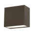 AFX Dakota Single Light 4" Tall LED Outdoor Wall Sconce Bronze