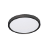 AFX Edge Round 24" Wide LED Flush Mount Drum Ceiling Fixture - 120 Volts Black