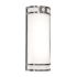 AFX Elston 18" Tall LED Outdoor Wall Sconce with Photocell Brushed Aluminum