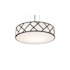 AFX Haven 3 Light 17" Wide Pendant Black / White
