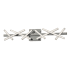 AFX Luca 8 Light 24" Wide LED Vanity Light Polished Chrome