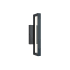 AFX Liam 18" Tall LED Outdoor Wall Sconce Black / White