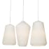 AFX Lily 3 Light 48" Wide Linear Pendant White