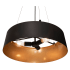 AFX Lyric 3 Light 22" Wide Suspension Pendant Gold