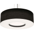 AFX Montclair 30" Wide LED Pendant Satin Nickel / Black / White