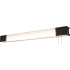 AFX Marquette Single Light 50" Wide Integrated LED Bath Bar Walnut