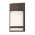 AFX Paxton Single Light 12" Tall LED Outdoor Wall Sconce Textured Bronze