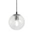 AFX Palla 7" Wide Mini Pendant Black