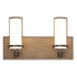 AFX Arden 2 Light 16" Wide Integrated LED Bathroom Vanity Light Oil Rubbed Bronze