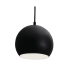AFX Roxy Single Light 6" Wide Mini Pendant Black