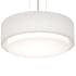 AFX Sanibel 2 Light 16" Wide Suspension Pendant Satin Nickel