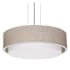 AFX Sanibel 24" Wide Suspension Pendant Satin Nickel