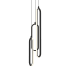 AFX Sienna 6" Wide LED Multi Light Pendant Black / White