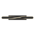 AFX Twist 24" Wide LED Bath Bar Black