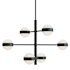 AFX Verona 30" Wide Pendant Black