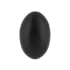 Rustic Black Cabinet Knob Front View