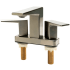 ALFI brand 1.2 GPM Centerset Bathroom Faucet Brushed Nickel