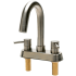 ALFI brand 1.2 GPM Centerset Bathroom Faucet Brushed Nickel