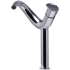 ALFI brand Wave 1.2 GPM Single Hole Extended Bathroom Faucet Polished Chrome