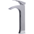 ALFI brand Tall Single Lever Bathroom Faucet Polished Chrome