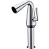 ALFI brand Single Hole Waterfall Bathroom Faucet with Single Handle and Cone Spout Polished Chrome