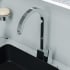 ALFI brand 1.2 GPM Single Hole Bathroom Faucet - Less Drain Assembly Polished Chrome